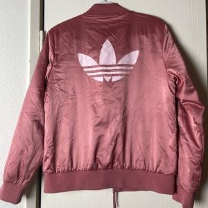 Silky adidas jacket